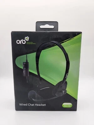 Orb Wired Chat Headset Xbox 360 New - Image 1 of 3