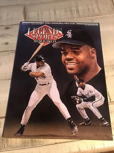 Legends Sports Memorabilia Magazine Vol. 5 No. 2 Mar/April 1992 Frank Thomas - Picture 1 of 7