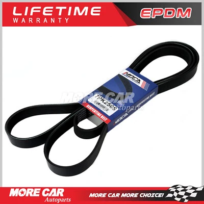 EPDM Serpentine Belt 7PK2565 fit for Dodge Ram 2500 3500 Durango Chrysler Aspen - Image 1 of 4