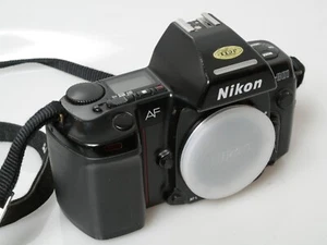 Nikon F-801 Gehäuse body funktionsfähig working Nikon F 801 F801 + Gurt - Picture 1 of 13