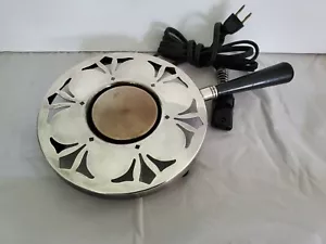 Scaldavivande Sheridan vintage modello 119 piatto argento 7" - Foto 1 di 3