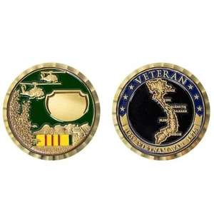 1959-1975 VIETNAM WAR VETERAN 2" CHALLENGE COIN - Picture 1 of 1