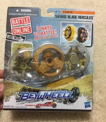 Cartões de batalha Beywheelz Savage Blade Herculeo W-11 lançadores de energia - Imagem 1 de 4