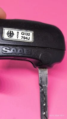 key remote control Saab G132 794J Vehicle entry transmitter car key - Image 1 of 4