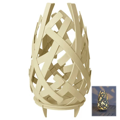 SOLVINDEN LED floor lamp Rechargeable battery Timer operated. Indr/Outdr 18"x10" - Image 1 of 3