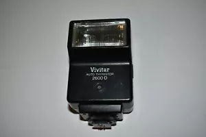 ^^ VIVITAR AUTO THYRISTOR 2600-D FLASH (RB10) - Picture 1 of 2