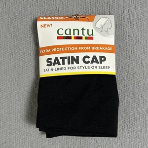 Gorra Cantu forrada de satén negra - talla única nueva con etiquetas - Imagen 1 de 5
