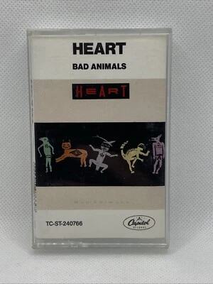 Vintage Cassette - HEART : WILD ANIMALS - Image 1 of 4