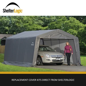 ShelterLogic Garage-in-a-Box Replacement Cover Kit (FRAME SOLD SEPARATELY) - Picture 1 of 11