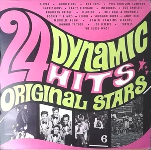 24 Dynamic Hits Original Stars Vinyl LP Record Album - Picture 1 of 1