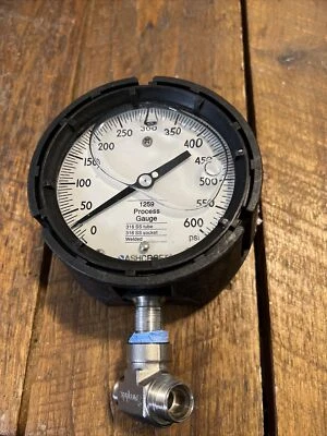 Manómetro analógico Ashcroft 1259 600 PSI Foto 1 de 4