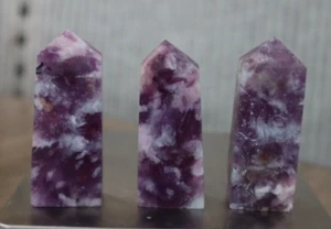 PAQUETE DE PUNTOS DE MICA PÚRPURA (3) PUNTOS INCLUIDOS 95,9 GRAMOS - Imagen 1 de 8