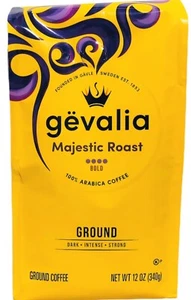 4 Pack Gevalia Majestic Roast Ground Coffee 12 oz - 10/2025 - Picture 1 of 6