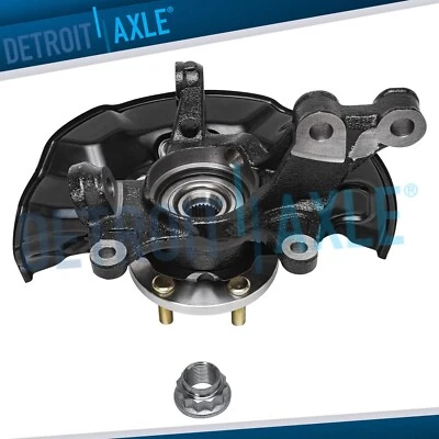 Front Left Knuckle & Wheel Hub Bearing for 2009 2010-2018 Toyota Corolla Matrix - Image 1 of 4