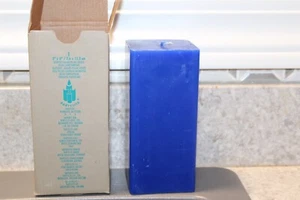 PartyLite 3 x 6 Square Pillar Candle New Box Ocean Mist P4E/K0664 - Picture 1 of 4