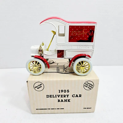 Ertl Happy Holiday's 1905 Ford Delivery Truck Car Bank Die Cast Metal 1/25 USA - Image 1 of 4