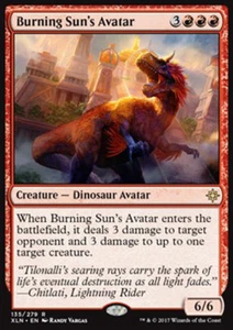 MTG BURNING SUN's AVATAR EXC - AVATAR DEL SOLE ARDENTE - XLN - MAGIC - Picture 1 of 1