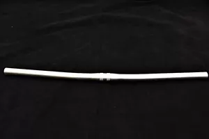 580mm Acero Recto 22.2mm Manillar MTB ATB Bicicleta Plata 25.4mm Centro - Imagen 1 de 2