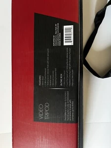 3Pod V3AH 3-Section Aluminum Video Tripod with 2-Way Fluid Head #3P-V3AH MINT - Picture 1 of 3