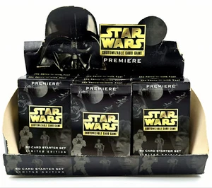 STAR WARS CUSTOMIZABLE CARD GAME 1995 LIMITED EDITION STARTER SET CCG DECIPHER - Bild 1 von 8