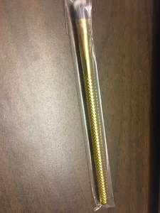 New! Royal & Langnickel MODA Metallics Triad Eye Eyeshadow Brush #M27 - Gold - Picture 1 of 1