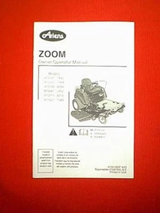 ARIENS ZOOM MODELS 1640 1844 2048 2252 OWNER / OPERATOR MANUAL - Picture 1 of 1