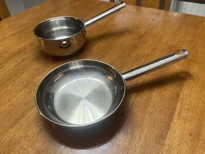 Revere Ware Padella per salsa con fondo in rame acciaio inox 1,5 qt e 8 pollici 2000e - Foto 1 di 6
