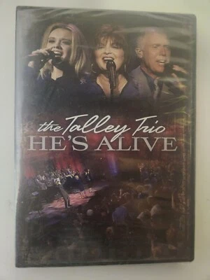 THE TALLEY TRIO: HE'S ALIVE (DVD) 13 SONGS LIVE IN CONCERT. NEW & SEALED  - Image 1 of 2