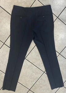 J. LINDEBERG PAULIE SLIM FIT DEEP NAVY TROUSERS SIZE  54 DRESSED WOOL CROATIA - Picture 1 of 8