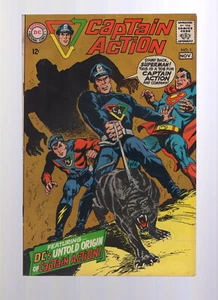 Captain Action #1 - DC Comics 1968 - Jim Shooter Story - Lower Grade Plus - Picture 1 of 2