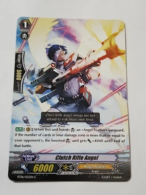 Cardfight!! Vanguard Clutch Rifle Angel BT06/052EN C CFV NM - Image 1 of 2