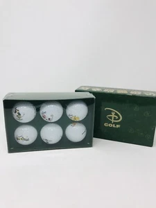 DISNEY Golf 6Pc Set Pinnacle Golf Balls Mickey Donald Minnie Daisy Goofy Pluto - Picture 1 of 11