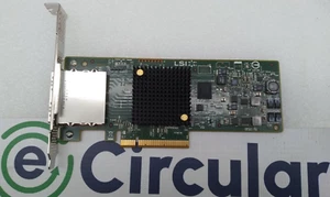 Dell 03T6KY SAS9207-8e 6Gb Dual-Port PCIe X8 SAS Host Bus Adapter / High Profile - Picture 1 of 4