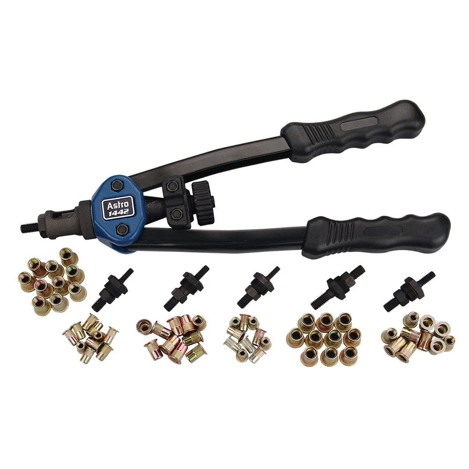 Astro Pneumatic Tool 1442 13" Nut Thread Hand Riveter Kit