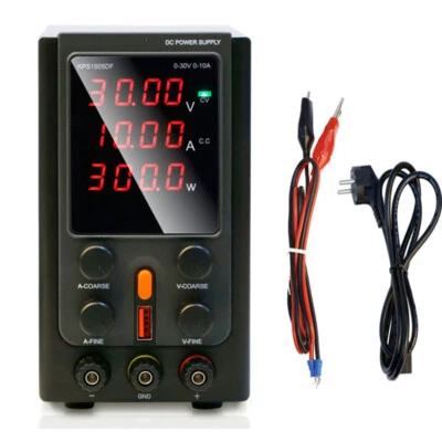 Labornetzgerät Labornetzteil DC 30V USB Schnittstelle mit 4stelliger LED Anzeige - Bild 1 von 4