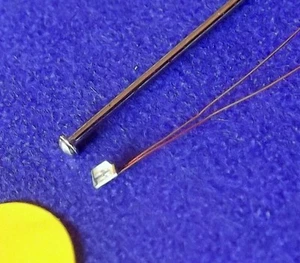 YMQ0603Y 20 piezas AMARILLO 0,1 mm cobre esmaltado cableado pre-soldado SMD modelo led hágalo usted mismo - Imagen 1 de 3
