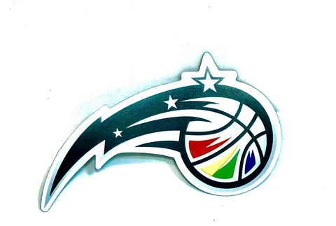 New Rare Colorful ORLANDO MAGIC Car/refrigerator MAGNET Basketball NBA LGBQT * Cover