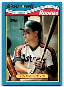 1988 Topps Toys'R'Us Rookies Ken Caminiti Houston Astros #6