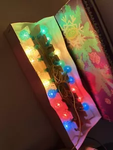 18 Vintage Outdoor Rings, Colorful Garlands for Christmas Garden Lights ussr - Picture 1 of 10