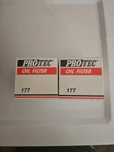 2 pack Pro Tec Filters 177 Oil Filter Volvo - Picture 1 of 3