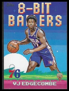 2025-26 Topps #8B-33 VJ Edgecombe 8-Bit Ballers Philadelphia 76ers Rookie - Bild 1 von 2