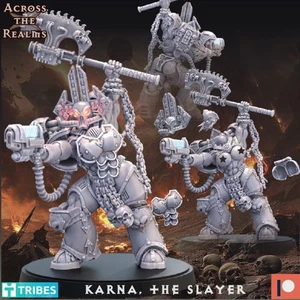 Across the Realms Karna the Slayer NSFW 32mm 3D Resin Miniature - Picture 1 of 3