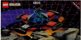 INSTRUCTIONS ONLY LEGO System Space Spyrius #6835 Saucer Scout (1994)
