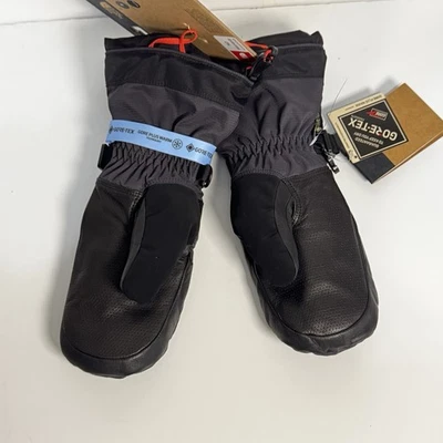 The North Face Montana Pro GTX Mitt Gloves S Small Gore-Tex Black Ski New - Image 1 of 4