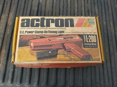 Luz de sincronización con abrazadera Actron L-200 vintage D.C. Foto 1 de 4