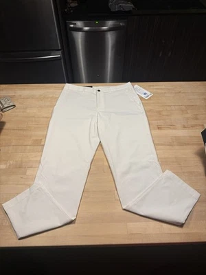 Nuevo Pantalón Lululemon ABC Calce Ajustado Tejido Aire Para Hombres 32x32 Marfil Claro Foto 1 de 4