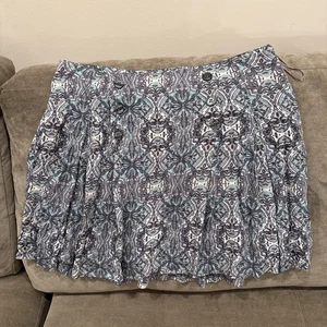 Free People Lover's Lane Plissee-Minirock in Esche Kombi Größe 8 neu ohne Etikett - Bild 1 von 6