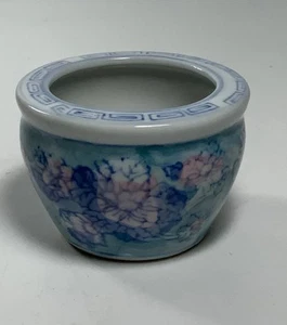 Maceta de porcelana asiática pequeña vintage de 3 pulgadas - Imagen 1 de 7