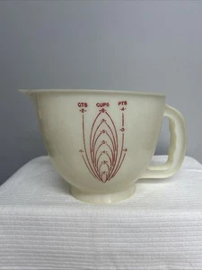 Vintage Tupperware Mix 'N Stor 8 Cup 2 Qts 4 Pts Measuring Bowl - Picture 1 of 9