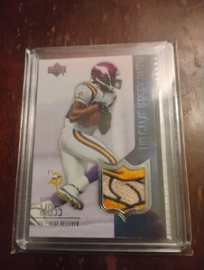 2004 Upper Deck RANDY MOSS UD Game Jersey Patch Logos - Picture 1 of 3